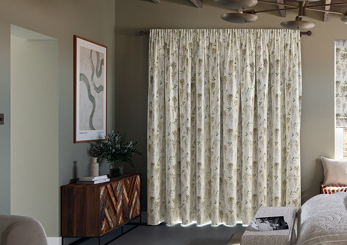 Wisteria Silk, Cool Taupe - Made to Measure Curtains - Image 7